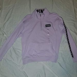 PINK Light Purple Zip Up Jacket